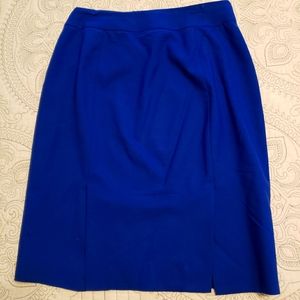 Royal Blue Banana Republic skirt